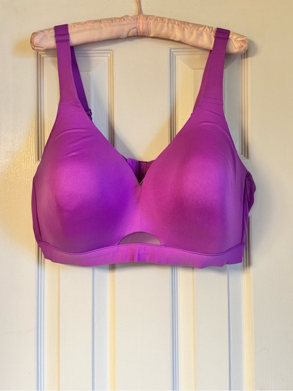 Cacique Comfort Bliss Wireless Bra in Bright Fuchsia